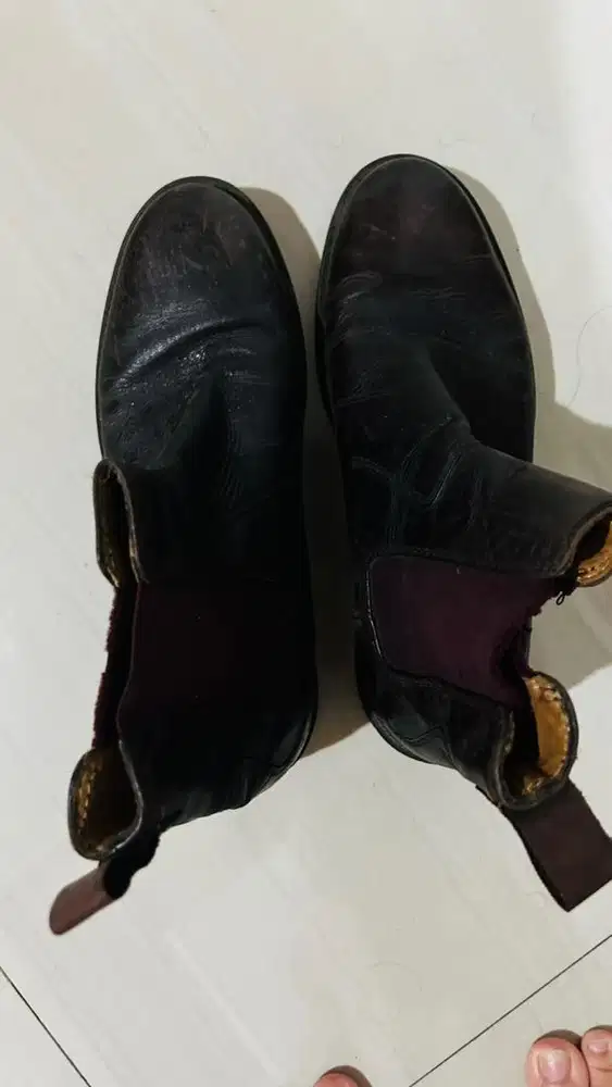 Sepatu Booth Kulit Merk