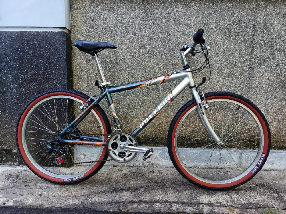 Sepeda mtb vintage jadul Polygon unitoga mulus jarang ada