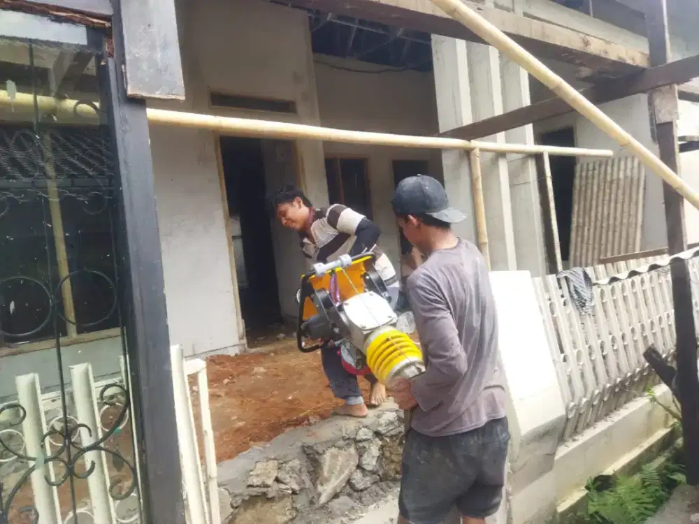 Stamper kuda mesin pemadatan tanah baby roller 1-2 ton