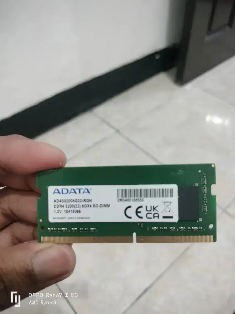 Ram 8 GB DDR 4 3200 Mhz