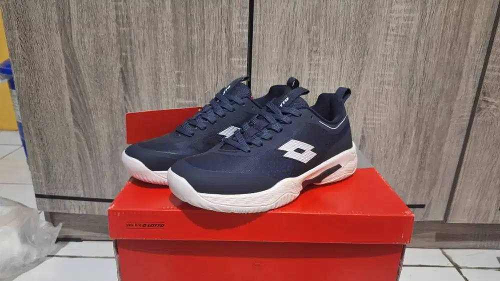 LOTTO size 40 - Sepatu LOT Etre Tennis (A/M) Original Navy