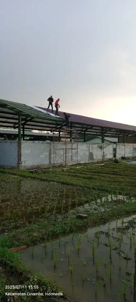 konstruksi baja wf dan baja ringan bandung barat