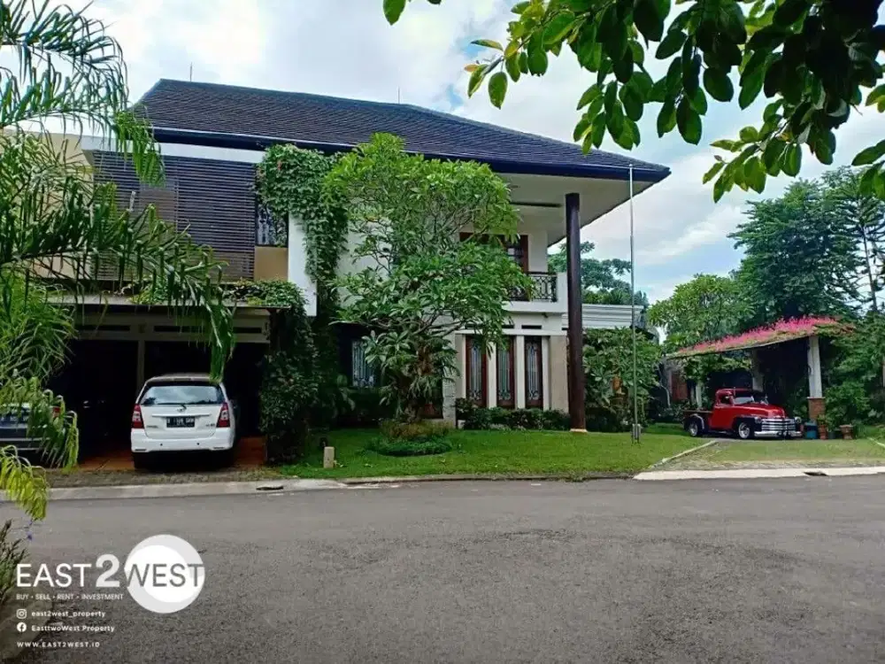 Jual Rumah Virginia Lagoon BSD City Tangerang Selatan Artistik Minimalis Kolonial Etnik Mewah Nyaman