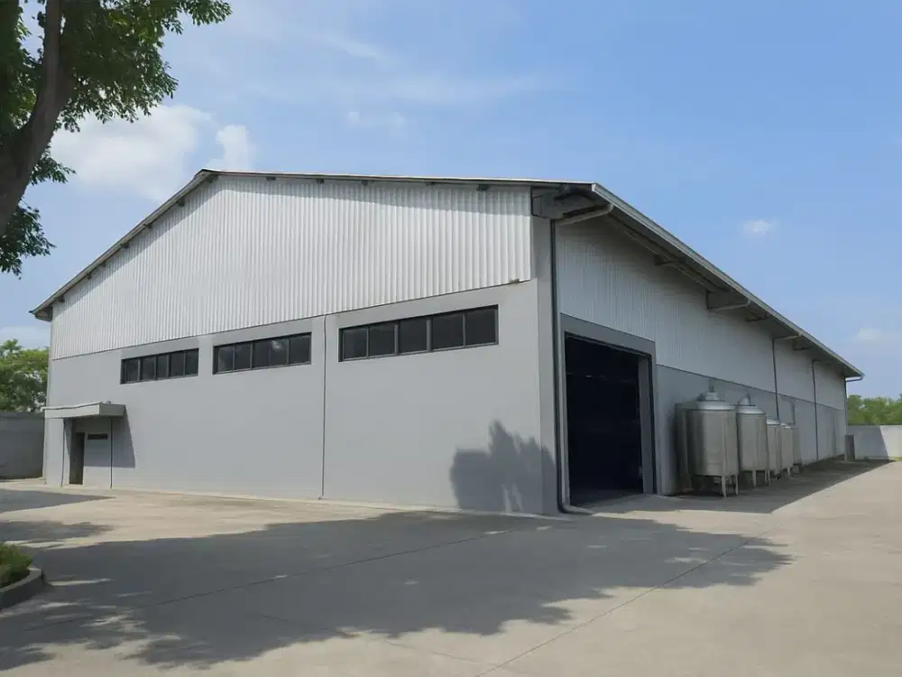 DILELANG Pabrik Air Mineral Siap huni strategis siap pakai di Jl. Industri Cimareme, Kota Bandung