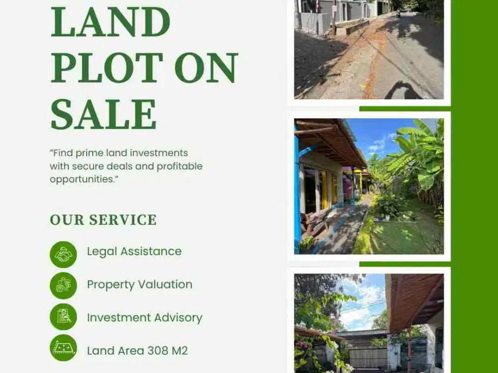 DIJUAL TANAH LOKASI SANUR