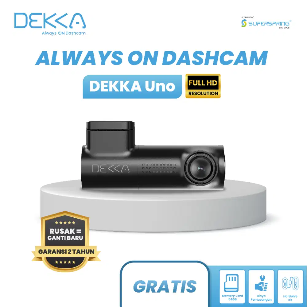 Always On Dashcam DEKKA UNO