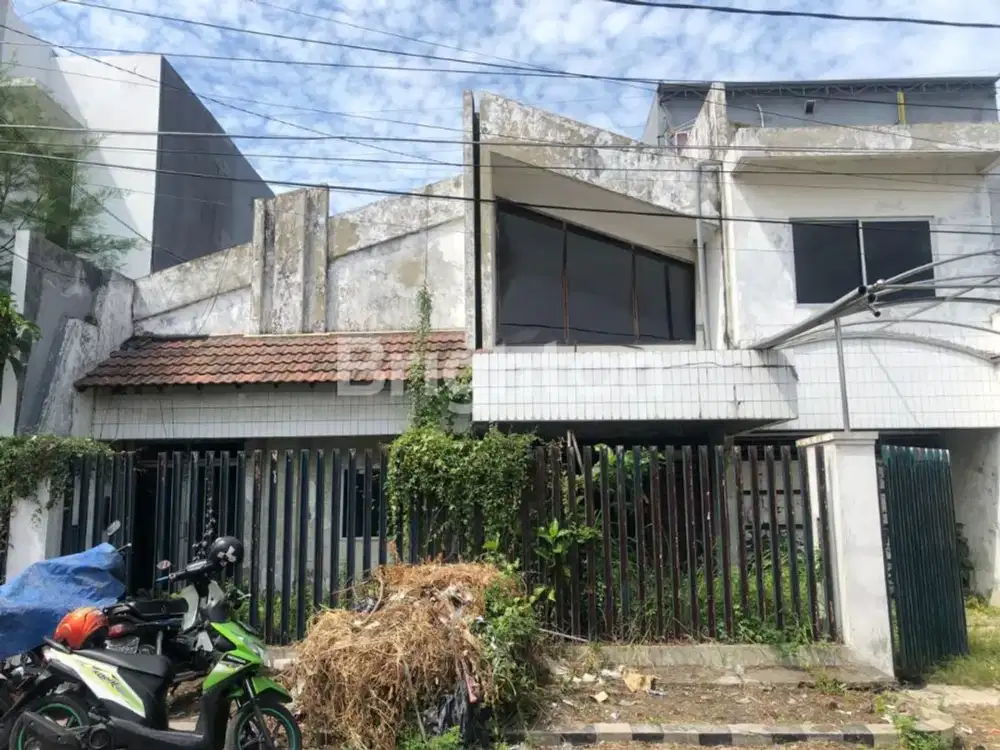 Rumah Hitung Tanah Lokasi Area Dharmahusada Kertajaya Manyar Surabaya