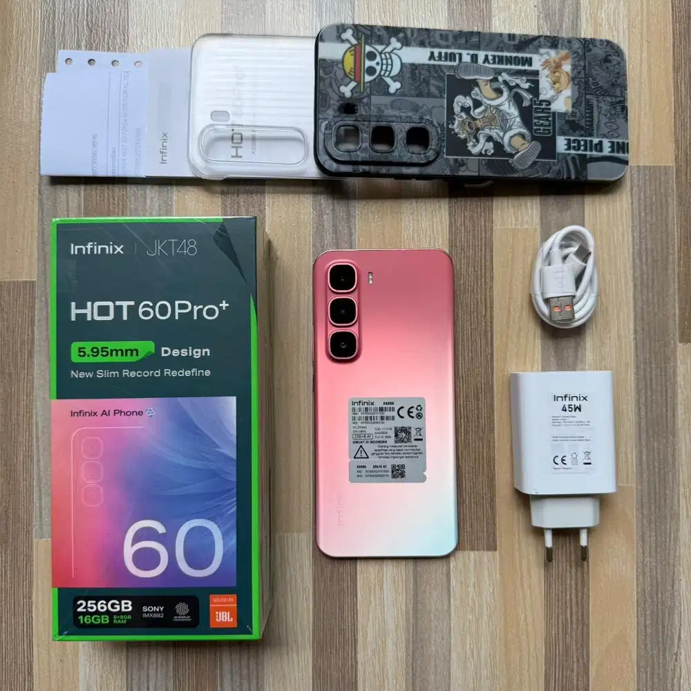 Infinix hot 60 pro+ 8/256 fullset
