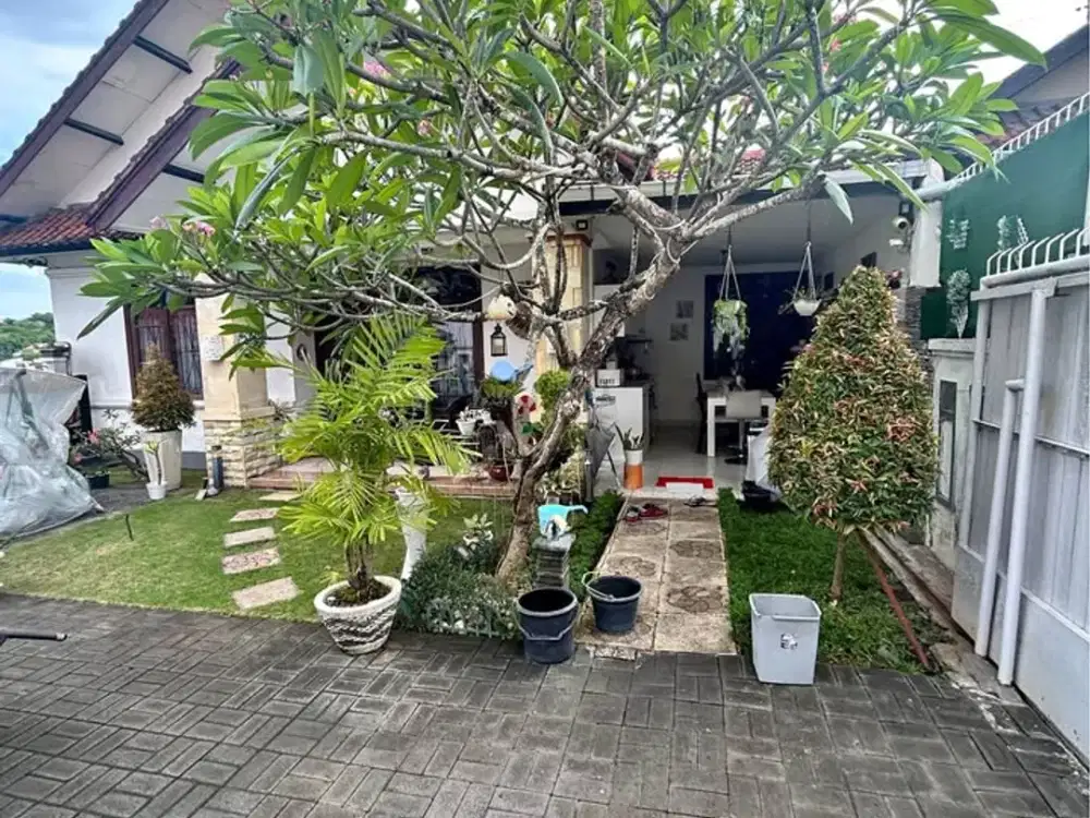 For Sale Rumah Semi Villa 1 lantai Masih terawat baik & siap huni Lokasi Perum Kori Nuansa Jimbaran kuta selatan