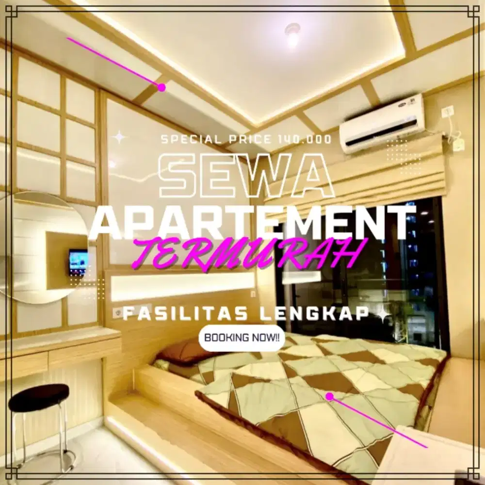 Sewa Apartemen Grand Kamala Lagoon Bekasi Harian/Transit Termurah