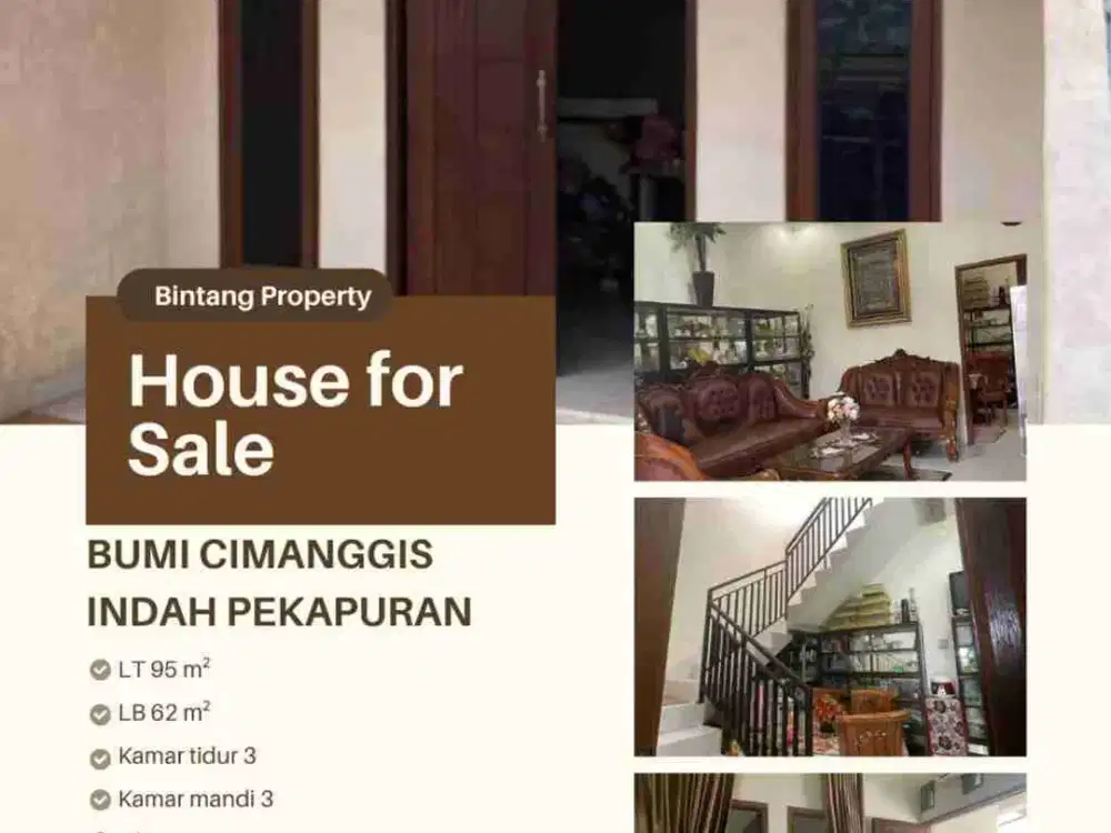 Rumah MURAH di Bumi Cimanggis Indah