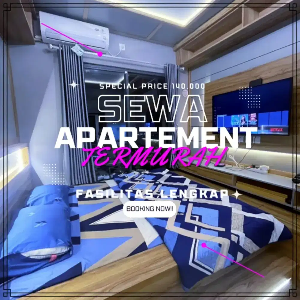 Sewa Apartemen Jakarta Timur BASSURA CITY Harian/Transit Termurah