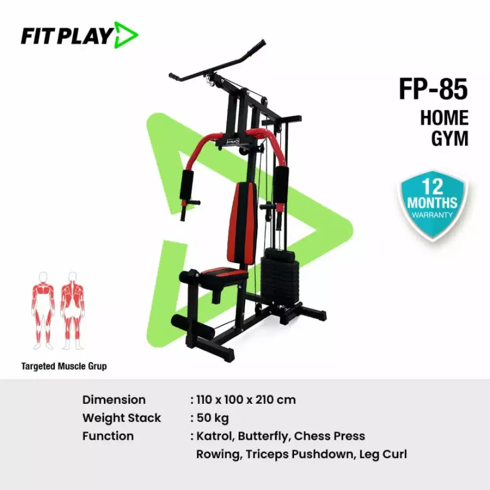 Alat fitness Home gym 1 sisi