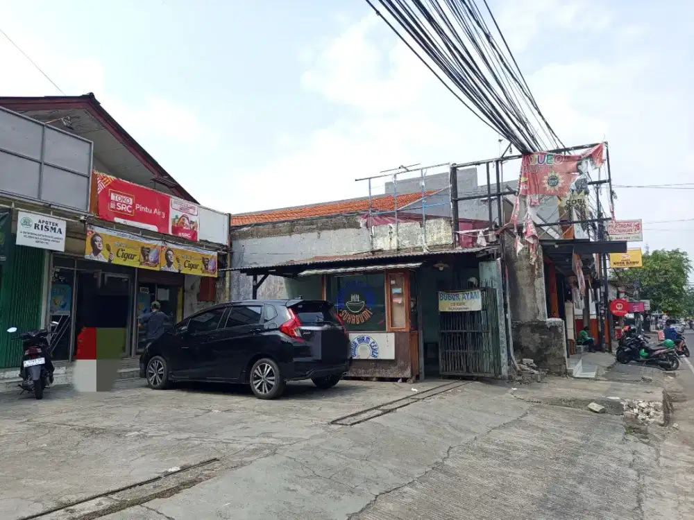DI JUAL CEPAT BUTUH UANG Tanah & Bangunan SHM, kosan+3 Ruko Aktif!