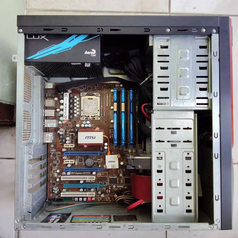 CPU unit set - MSI X58 Pro Core i7 Gaming Series