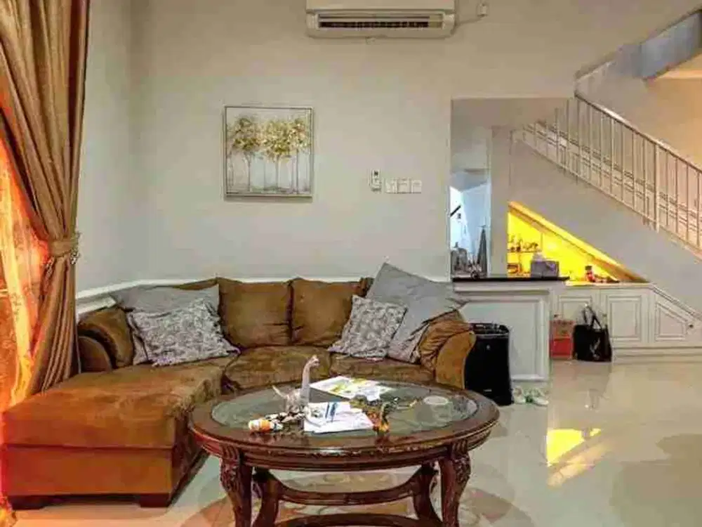 Rumah Siap Huni Mewah Semi Furnished Posisi Hook area Discovery Bintaro