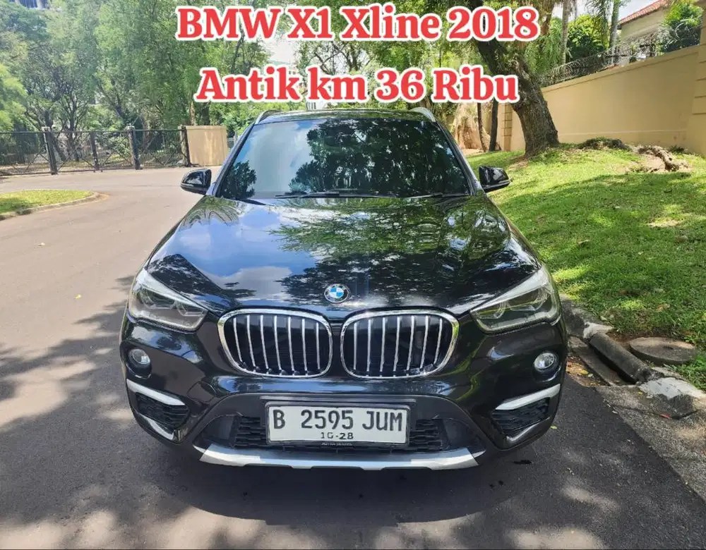 BMW X1 XLINE PANORAMIC 2018 ANTIK KM 36 RIBU RECORD MURAH AJA GUYS