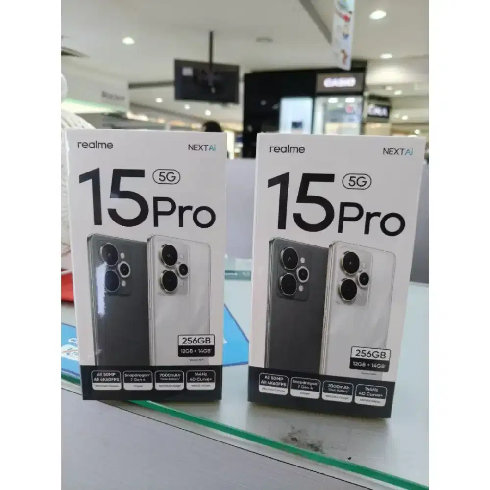 REALME 15 PRO.LAYAR 144HZ.AMOLED .UFS 3.1. BATERAI 7000MAH.80 WATT