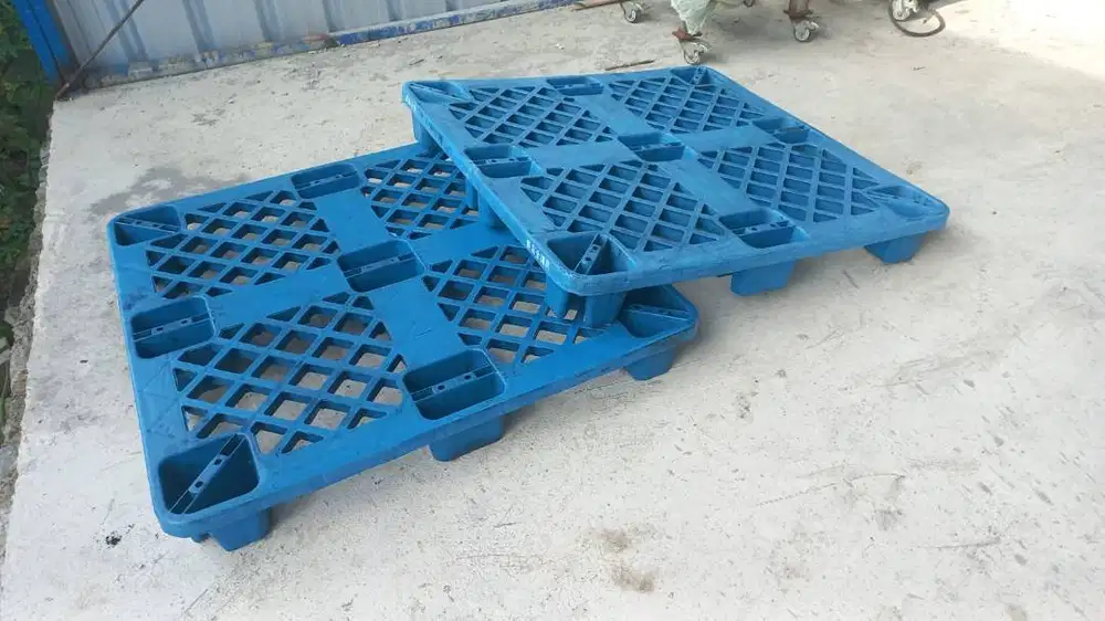 Jual Palet Plastik Bekas uk.110 x 110 ready banyak