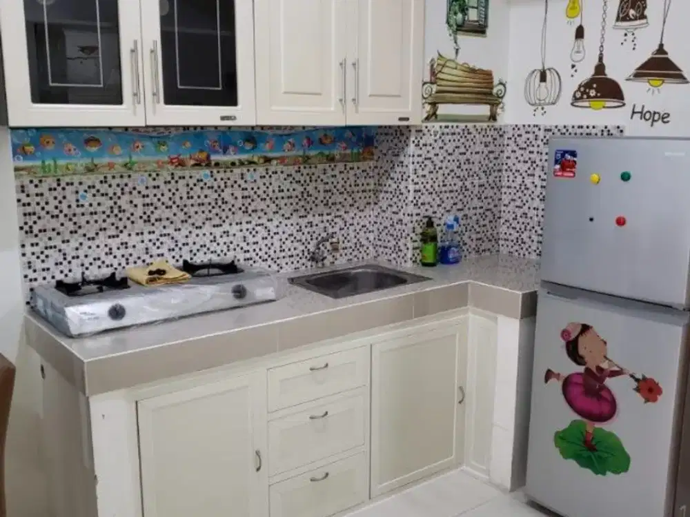 Jual Cepat Murah Apartemen PBG Puncak Bukit Golf 2BR Full Furnish