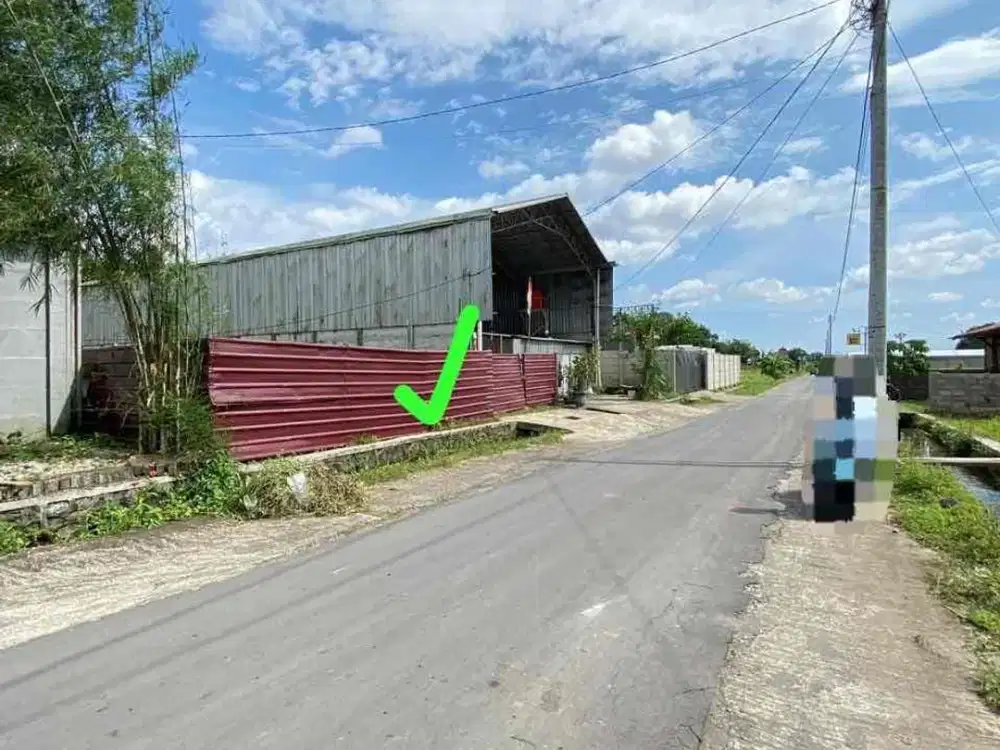 Dijual Tanah Prospektif View Sawah Area Kebon Agung Mlati Sleman