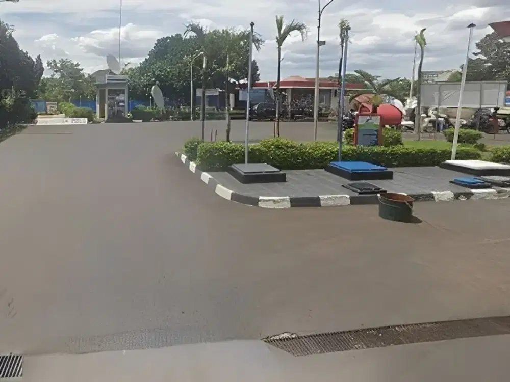 Tanah dan bangunan ex SPBU luas 3838m Cipayung Jakarta Timur