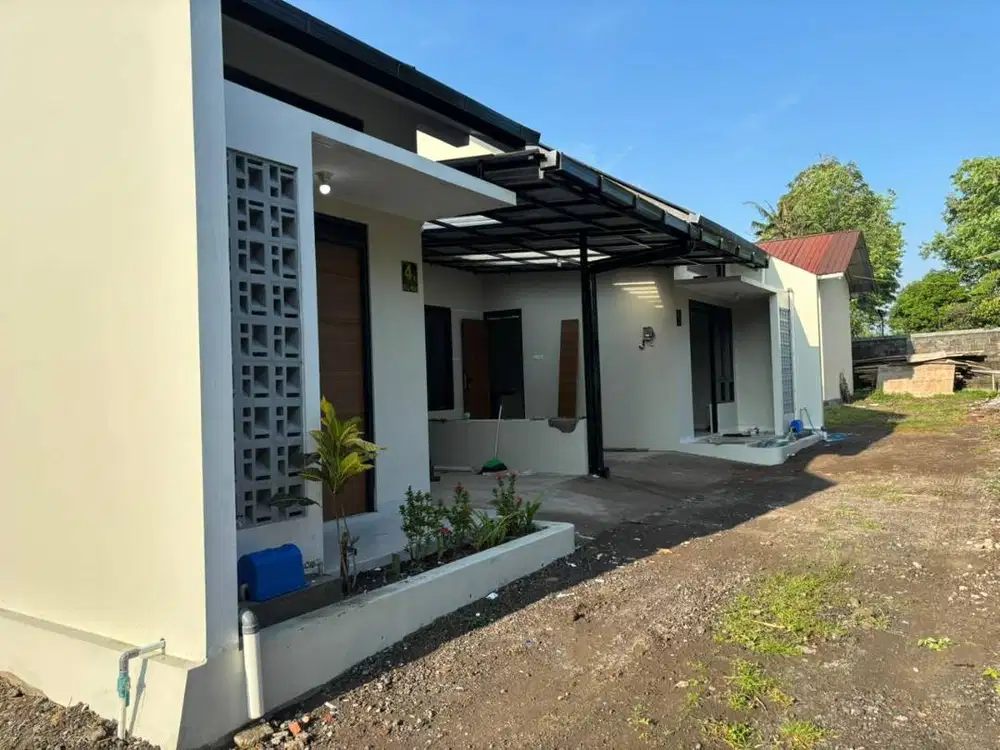 Dikontrakkan : Rumah minimalis tipe 60 2 unit bangunan baru di Kalasan