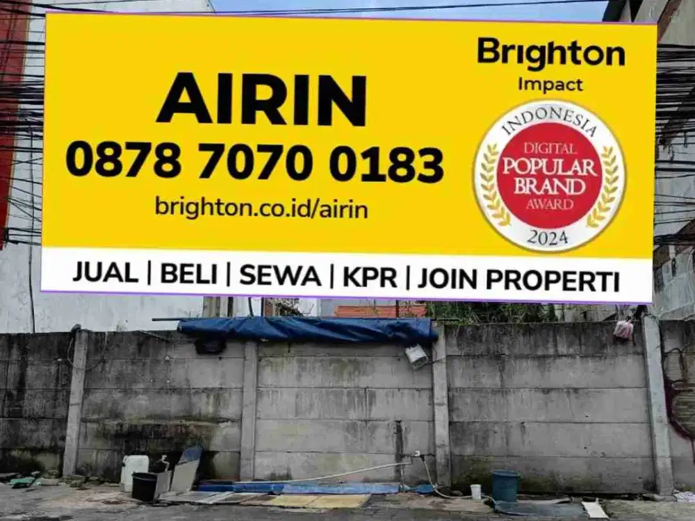 LAHAN KOMERSIL LOKASI STRATEGIS DI JALAN RAYA MANGGA BESAR