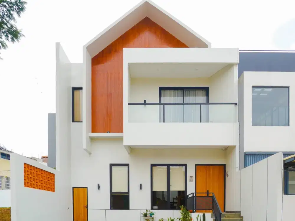 TURUN HARGA DIJUAL RUMAH SCANDINAVIAN DI AMALFI VILLAGE GADING SERPONG