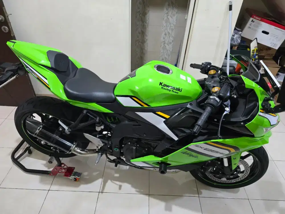 Zx 25r Tahun 2025 99% mulus Jarang pakai Km 600