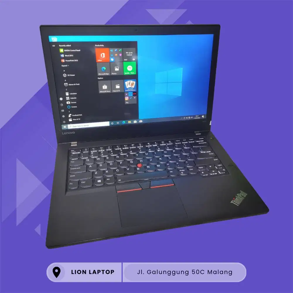 RAM 8GB SSD 256GB i5 Touchscreen Lenovo Thinkpad T470 [04|11]