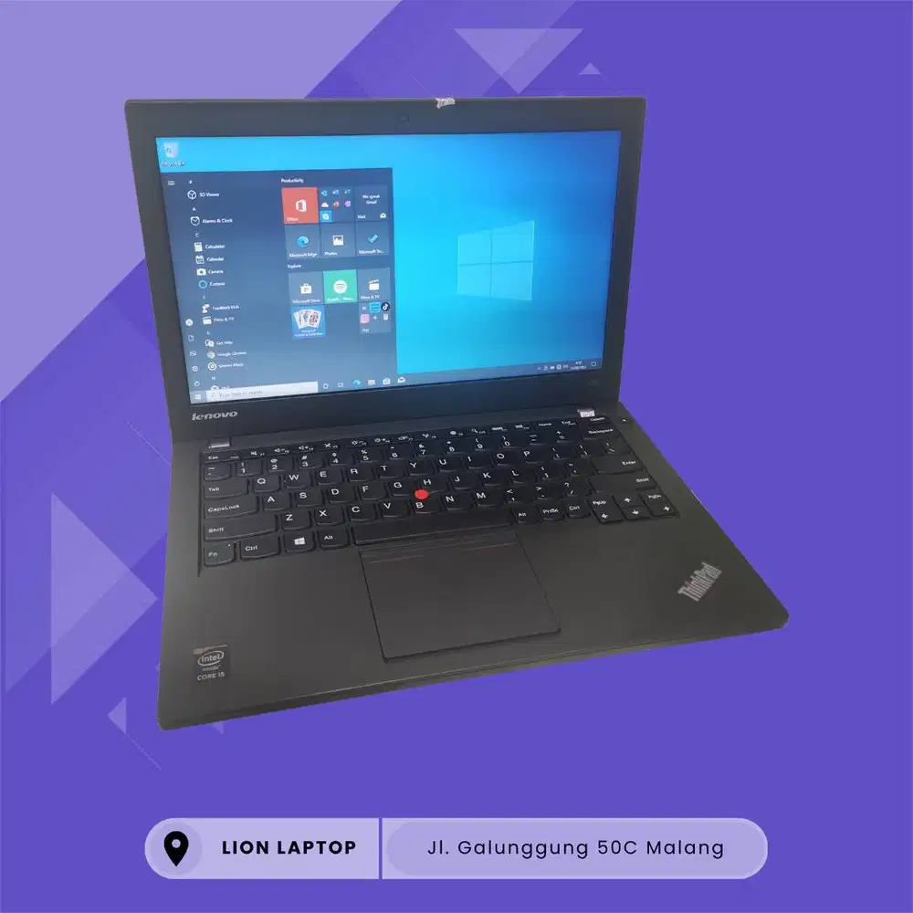 RAM 8GB SSD 256GB Core i5 Murah Lenovo Thinkpad X240 [04|11]