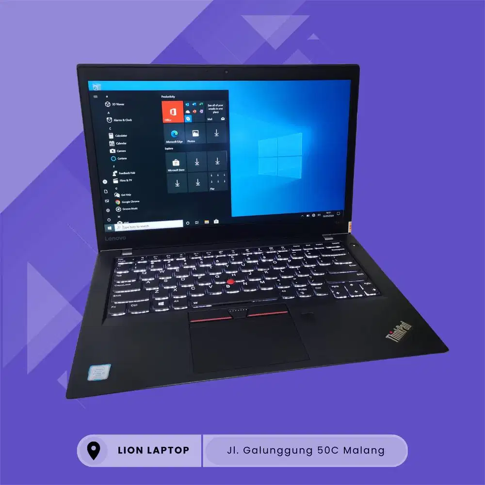 Core i5 Gen 7 RAM 8GB SLIM TOUCHSCREEN Lenovo Thinkpad T470s [04|11]