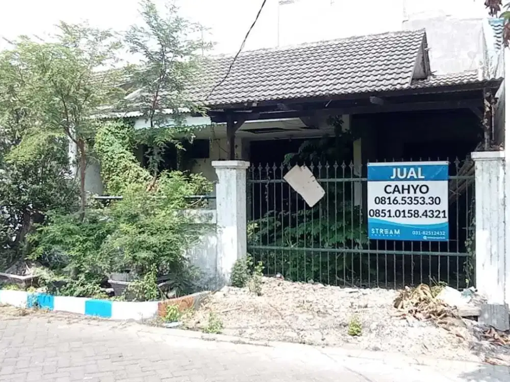 Rumah Hitung Tanah Griyo Mapan Sentosa Tropodo Sedati Dekat Juanda