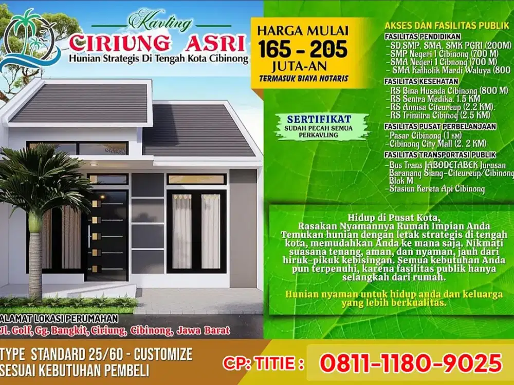 Perumahan Ciriung Asri Cibinong