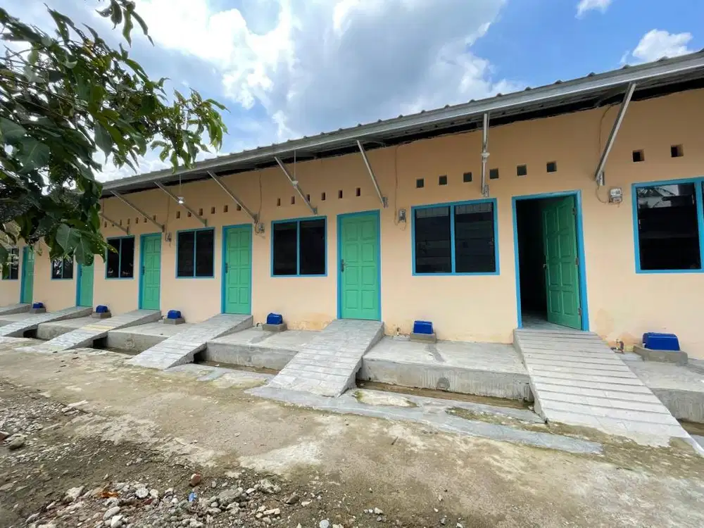 Kontrakan untuk keluarga kecil , bangunan baru dekat RS charitas