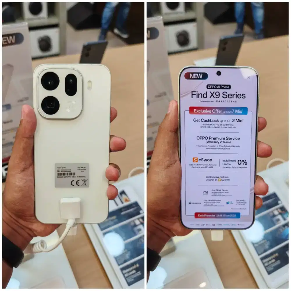 [Bunga Bisa 0%] OPPO Find X9 Pro, Gratis Hingga 2x Cicilan