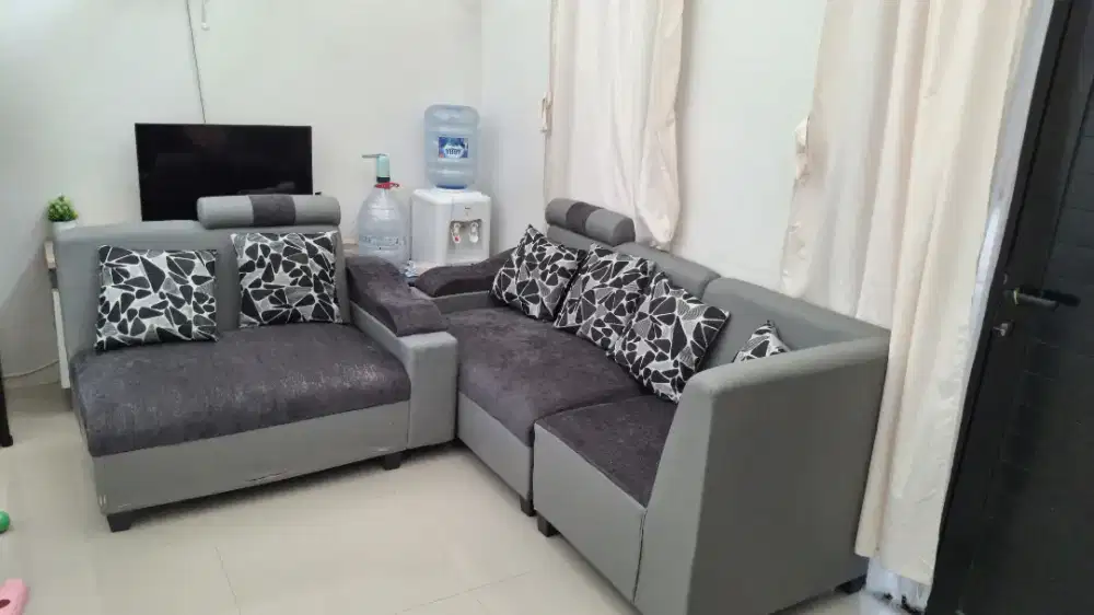 Dijual cepat dan murah Sofa set minimalis