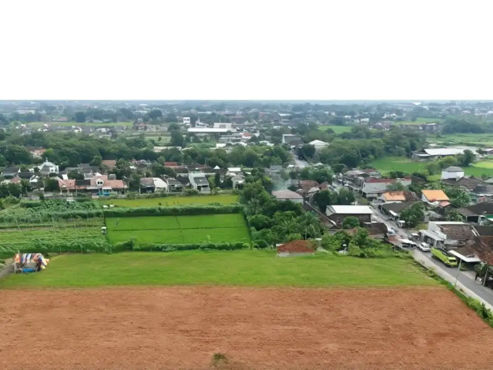 Tanah Tepi Jalan Raya Banguntapan Bantul Strategis