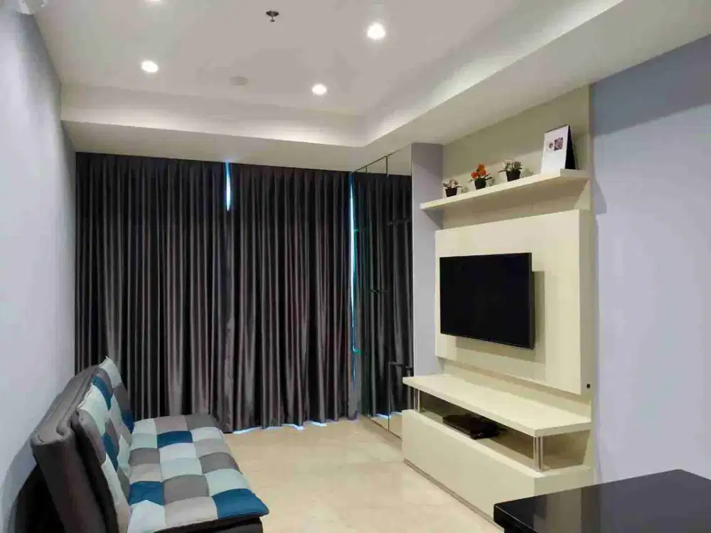 jual cepat apartemen furnish siap huni di the branz bsd city