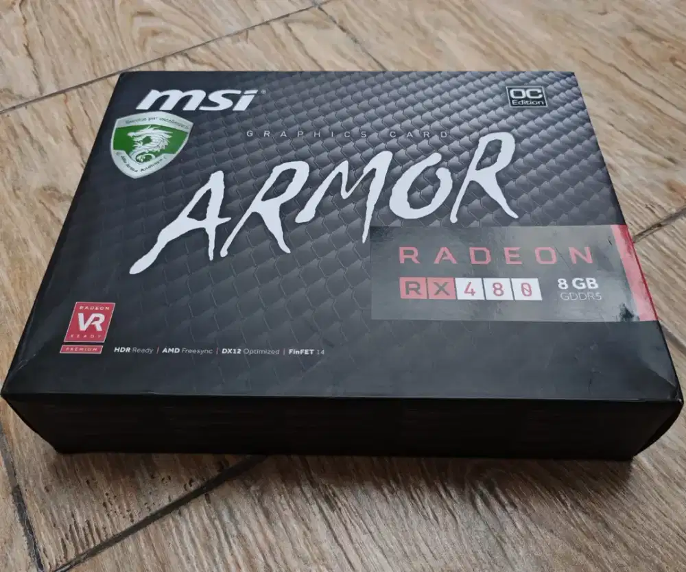 VGA MSI Armor.RX 480 8GB DDR5 OC Edition