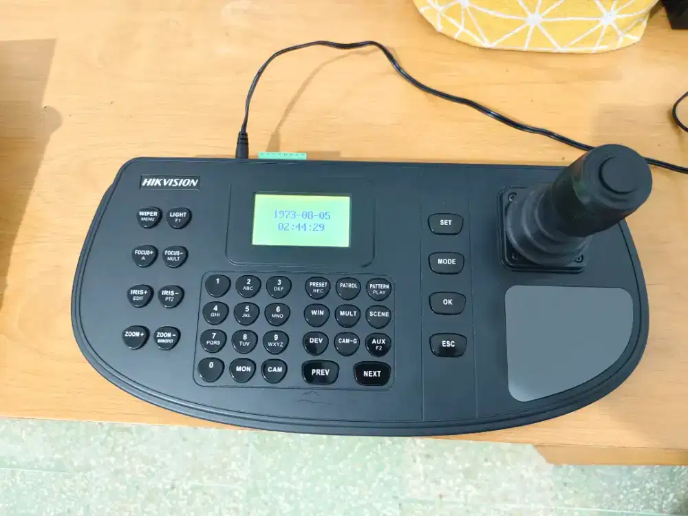 Hikvision cctv keyboard controller second