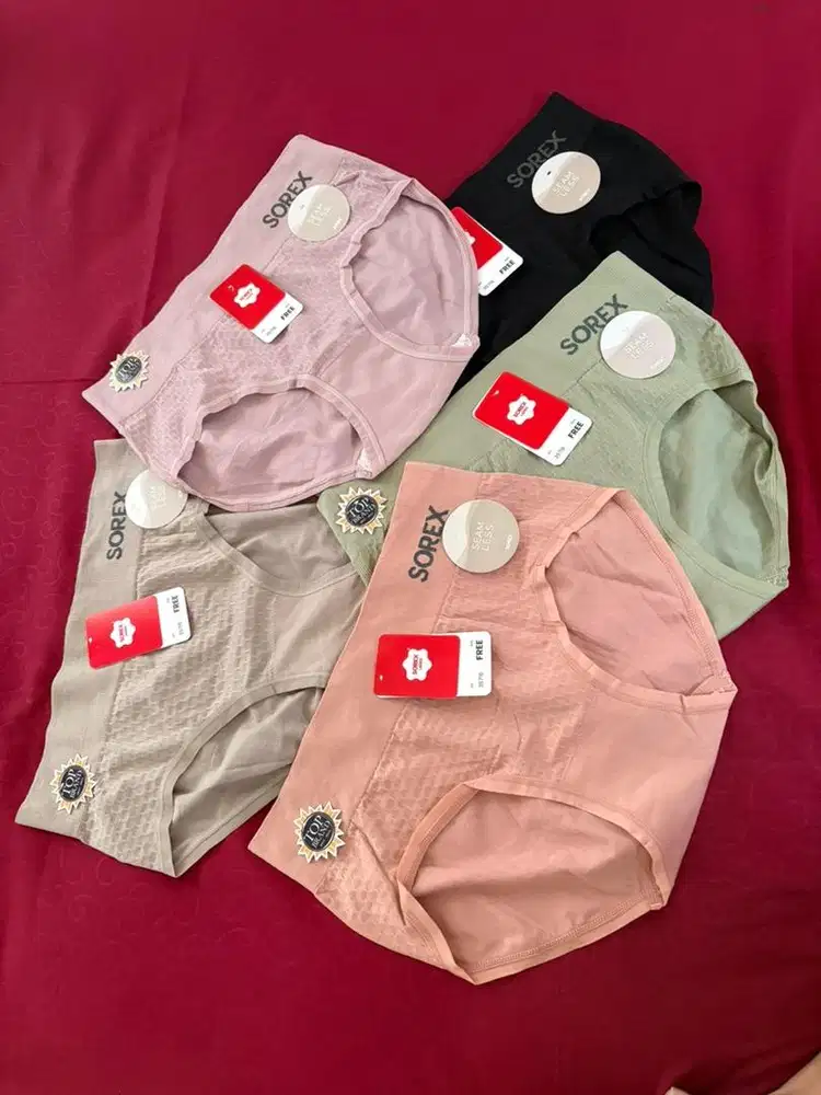 CD wanita Sorex 5potong