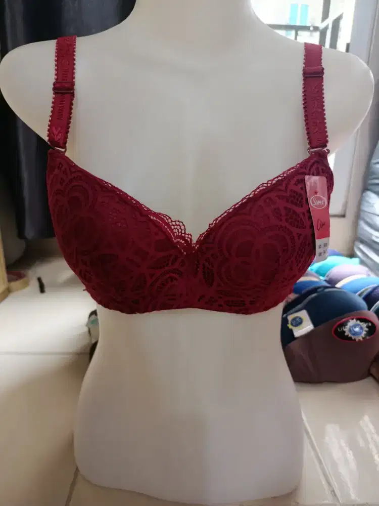 Bra brukat renda busa dan no busa