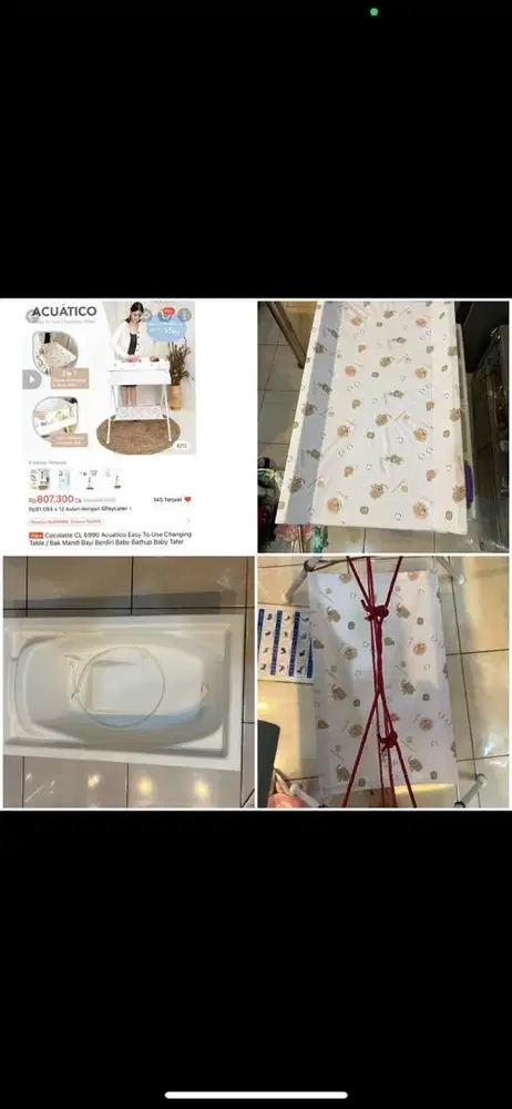 COCOLATTE Acuatico Changing Table