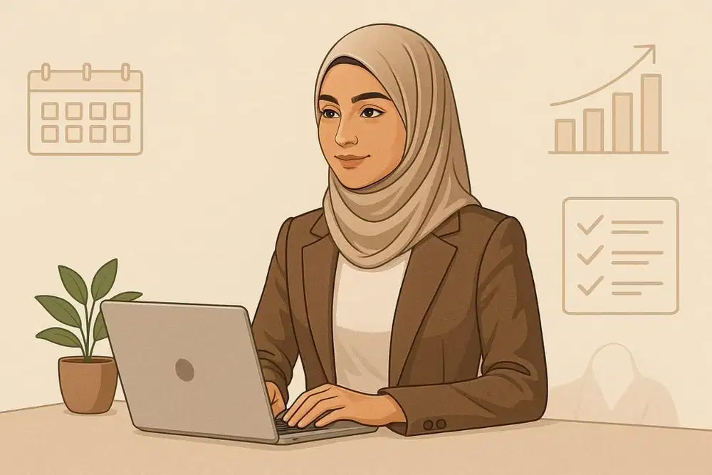 Mencari pekerjaan freelance, admin, host live, privat mengaji, sales