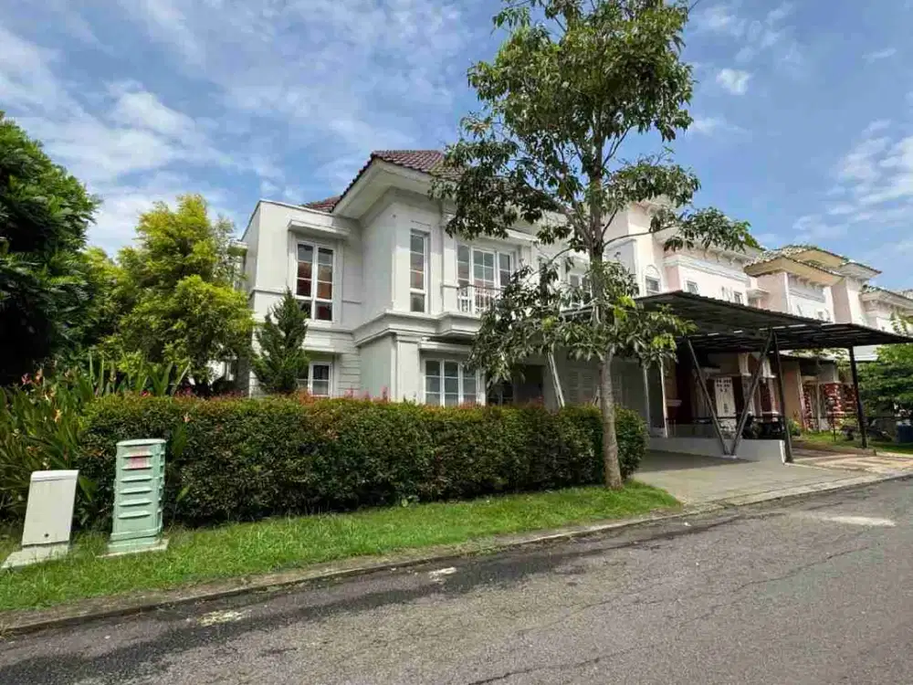 Dijual Rumah Hook Semi Furnished Cluster Alicante Gading Serpong Tangerang