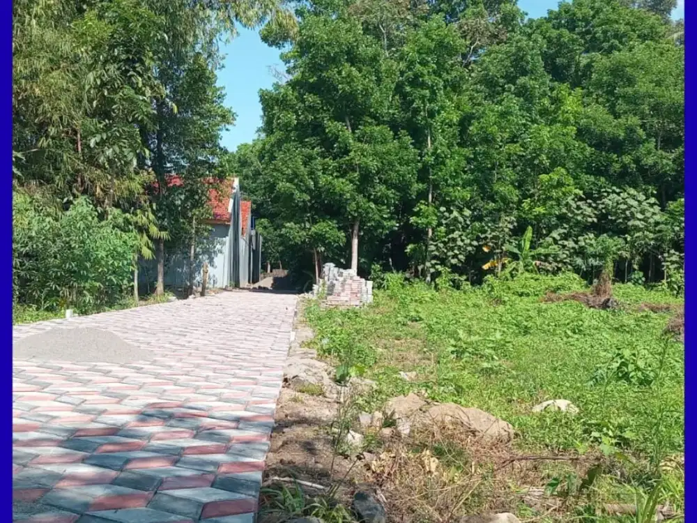 Tanah SHM Pekarangan Jogja 3 Menit Kampus UII Kaliurang