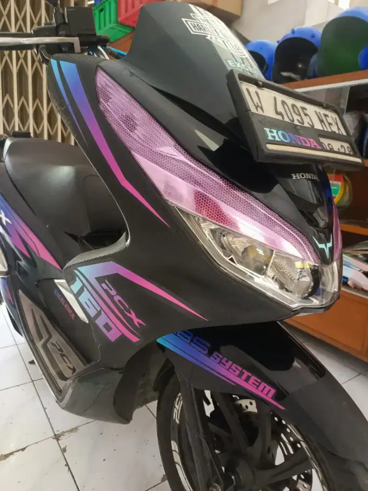 Honda PCX 2018 body msh mulus
