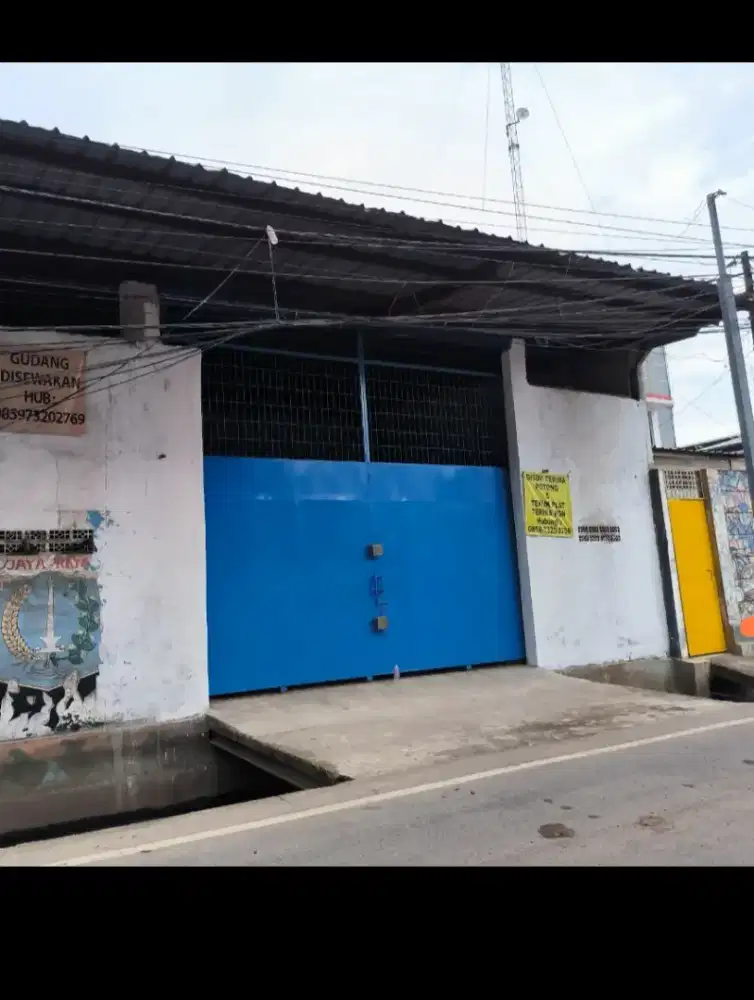 Disewakan Gudang beserta kantor  Siap Pakai